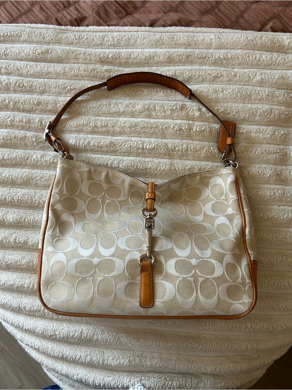 Coach Hamptons Clip Hobo Bag